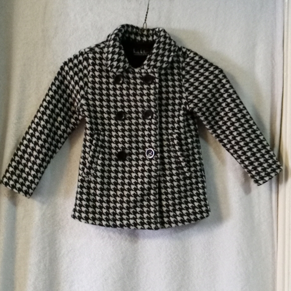 Nicole Miller Xxs Girl's Pea Coat - Picture 1 of 4